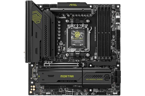 Płyta główna MSI B850M MAG Mortar WiFi Socket AM5 AMD B850 DDR5 microATX
