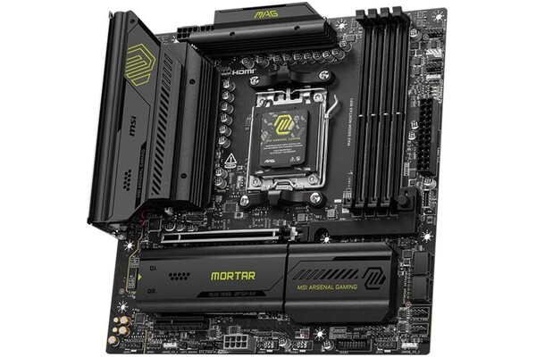 Płyta główna MSI B850M MAG Mortar WiFi Socket AM5 AMD B850 DDR5 microATX