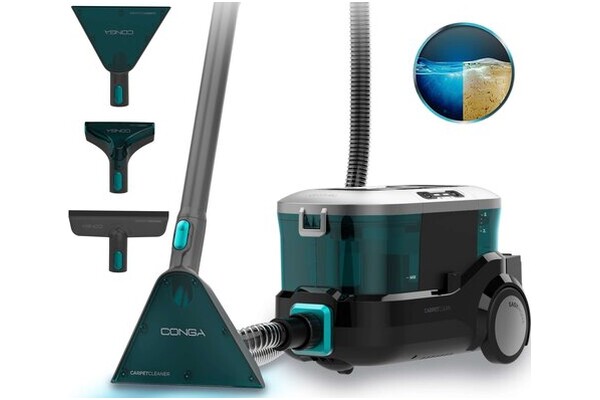 Odkurzacz Cecotec 10000 Conga Home tradycyjny z pojemnikiem 800W czarno-zielony