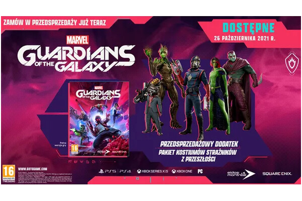 Marvels Guardians of the Galaxy Cosmic Edycja Deluxe Xbox One