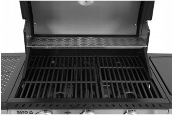 Grill gazowy YATO YG20018 palniki 4szt moc 11.2kW