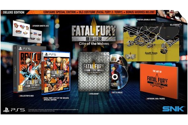Fatal Fury City of the Wolves Edycja Deluxe PlayStation 5