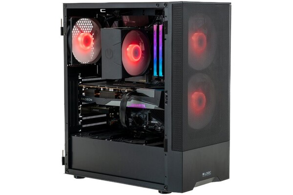 Mad Dog ARYA-A08DR16 AMD Ryzen 5 16GB DDR4 AMD Radeon RX 7600 8GB 1TB SSD brak