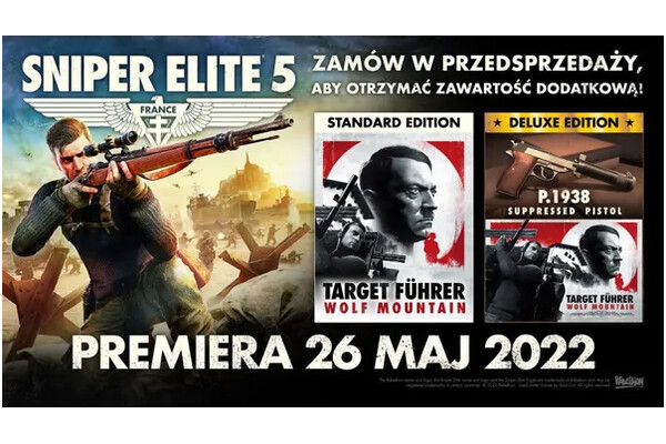 Sniper Elite 5 Edycja Deluxe PlayStation 4