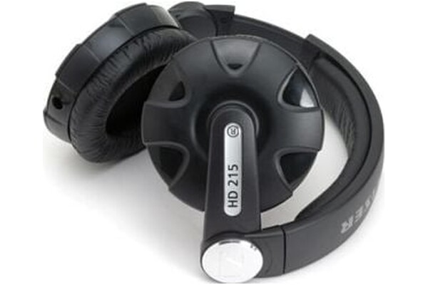 Słuchawki Sennheiser HD215 Nauszne Przewodowe czarny