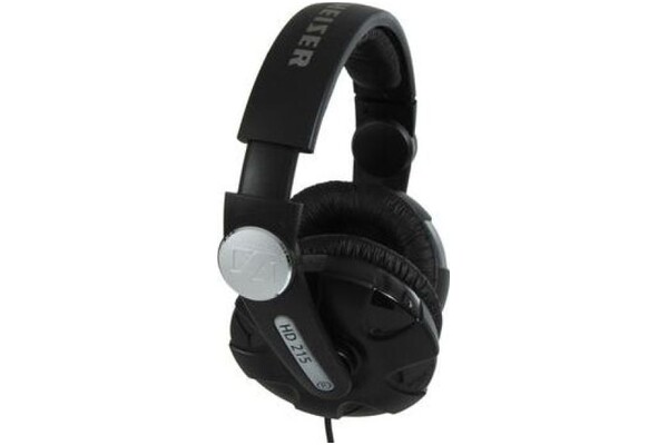 Słuchawki Sennheiser HD215 Nauszne Przewodowe czarny