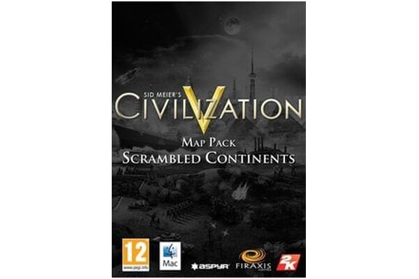 MAC Sid Meiers Civilization V Scrambled Continents Map Pack Mac