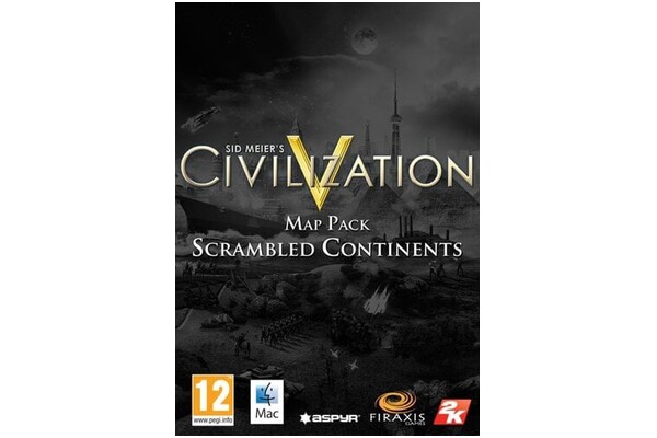 MAC Sid Meiers Civilization V Scrambled Continents Map Pack Mac