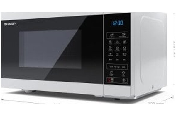 Kuchenka mikrofalowa Sharp YCMG81EW 28.0l 900W