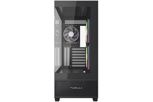 Obudowa PC Gembird CCCFCX550 Fornax X550 Midi Tower czarny