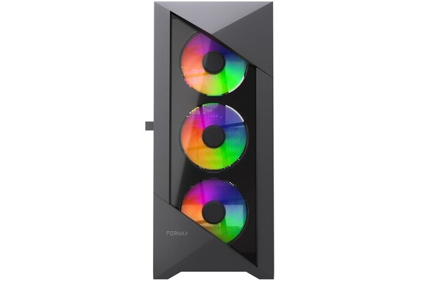 Obudowa PC Gembird CCCFC900ARGB Fornax 900 Midi Tower czarny