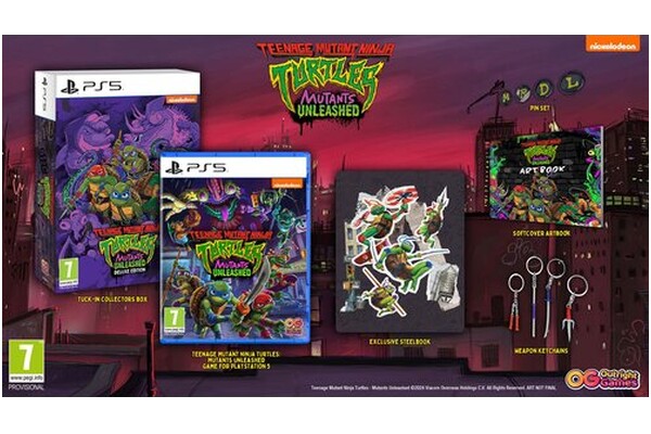 Teenage Mutant Ninja Turtles Mutants Unleashed PlayStation 5