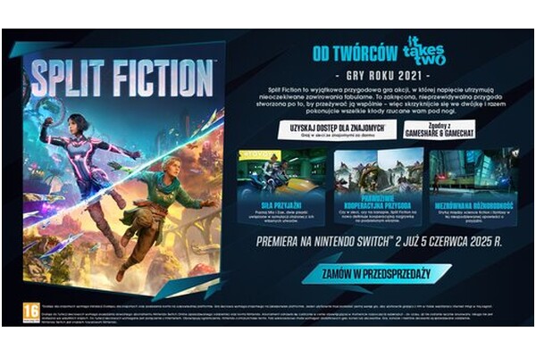 Split Fiction NINTENO 2 Nintendo Switch