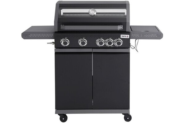 Grill gazowy YATO YG20010 palniki 4+1szt moc 14.5kW
