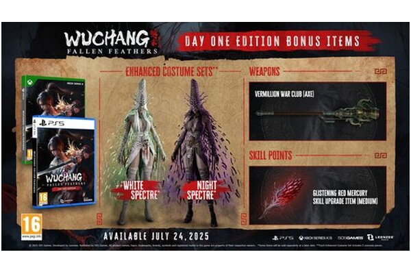 Wuchang Fallen Feathers Day 1 Edition PlayStation 5