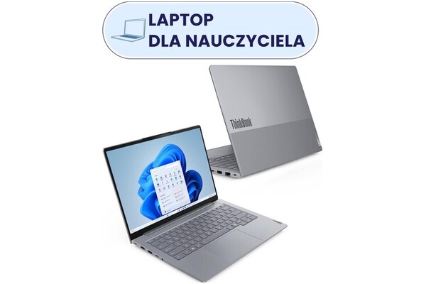 Laptop Lenovo ThinkBook 14 14.0" Intel Core i7 240H Intel 16GB 512GB SSD Windows 11 Professional szary