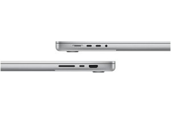 Laptop Apple MacBook Pro 16.2" Apple M4 Pro M4 Pro (20 rdz.) 24GB 512GB SSD M.2 macOS srebrny