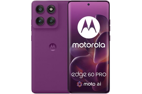 Smartfon Motorola edge 60 pro 5G fioletowy 6.70" 12.0GB/512.0GB