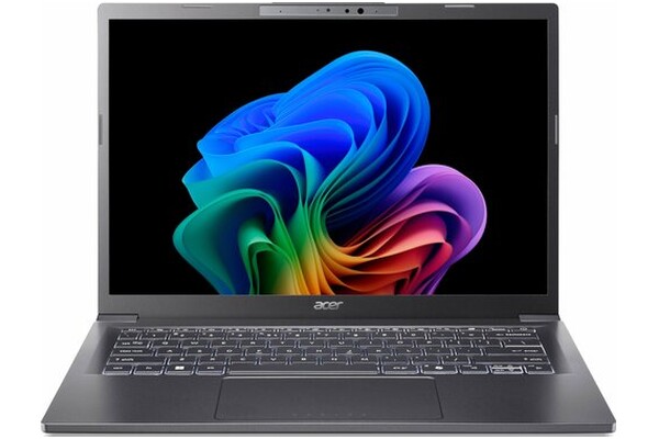Laptop ACER Aspire 1 14.0" Intel Core Ultra 5 226V Intel 16GB 512GB SSD Windows 11 Home szary