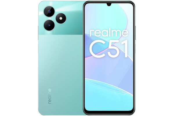 Smartfon realme C51 zielony 6.74" 4.0GB/128.0GB