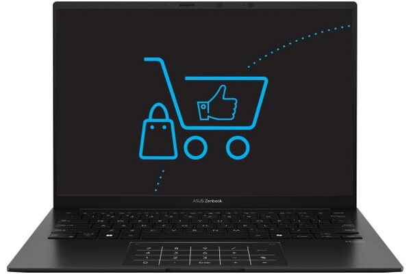 Laptop ASUS ZenBook 14 14.0" AMD Ryzen AI 5 340 340 AMD Radeon 16GB 512GB SSD M.2 Windows 11 Home czarny
