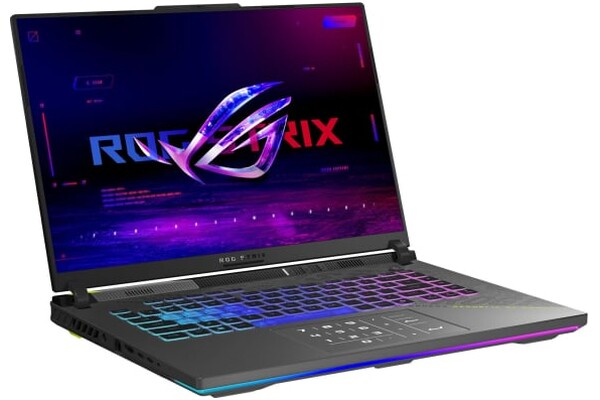 Laptop ASUS ROG Strix G16 16.0" AMD Ryzen 9 8940HX NVIDIA GeForce RTX 5070 Ti 4GB 1TB SSD M.2 Windows 11 Professional grafitowy