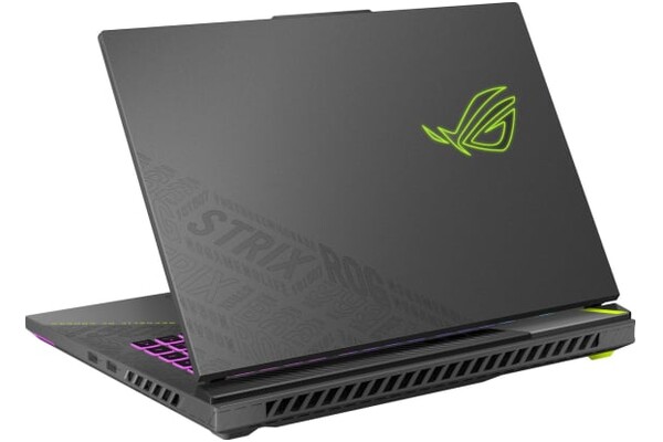 Laptop ASUS ROG Strix G16 16.0" AMD Ryzen 9 8940HX NVIDIA GeForce RTX 5070 Ti 4GB 1TB SSD M.2 Windows 11 Professional grafitowy