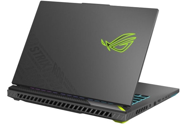 Laptop ASUS ROG Strix G16 16.0" AMD Ryzen 9 8940HX NVIDIA GeForce RTX 5070 Ti 4GB 1TB SSD M.2 Windows 11 Professional grafitowy