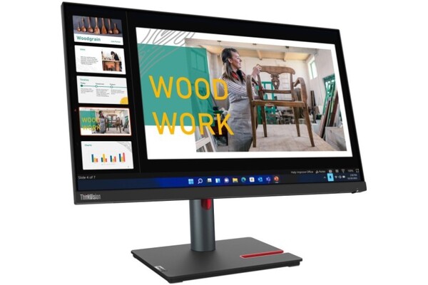 Monitor 23.8" Lenovo ThinkVision_Tiny-In-One P24q-30 czarny