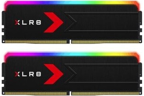 Pamięć RAM PNY XLR8 RGB 32GB DDR5 6000MHz Z radiatorem 1.35V 36CL