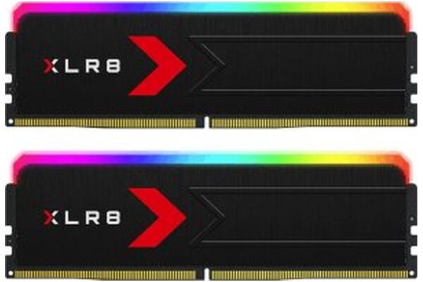 Pamięć RAM PNY XLR8 RGB 32GB DDR5 6400MHz Z radiatorem 1.4V 36CL
