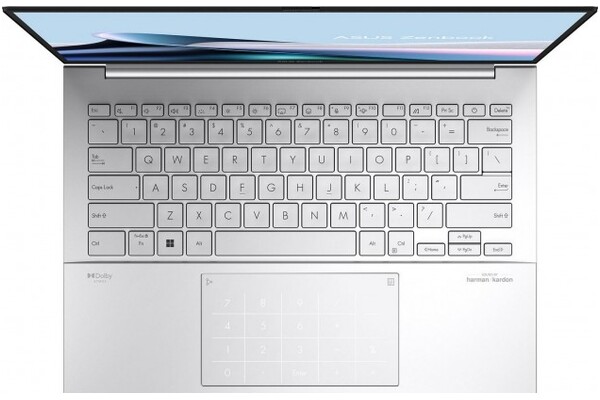 Laptop ASUS ZenBook 14 14.0" Intel Core Ultra 5 225H Intel Arc 16GB 512GB SSD Windows 11 Professional srebrny