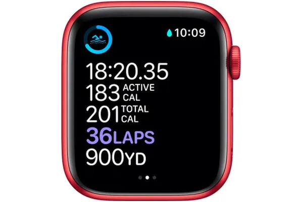 Smartwatch Apple Watch Series 6 1.30" czerwony