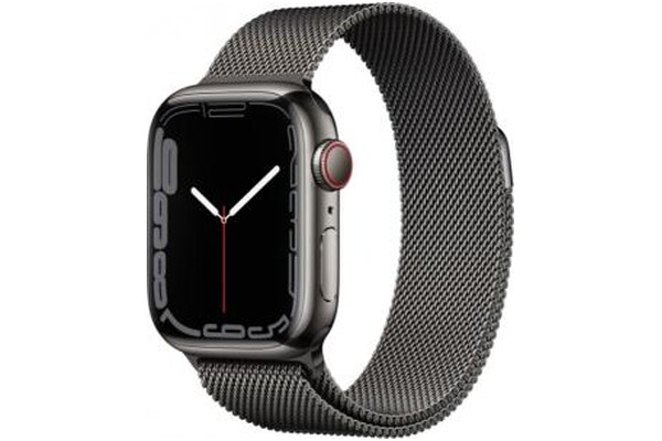 Smartwatch Apple Watch Series 7 1.90" grafitowy