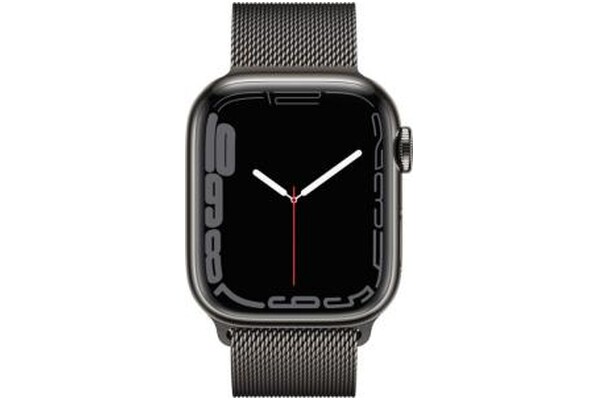 Smartwatch Apple Watch Series 7 1.90" grafitowy