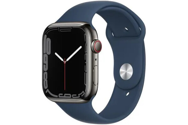 Smartwatch Apple Watch Series 7 1.60" niebiesko-grafitowy