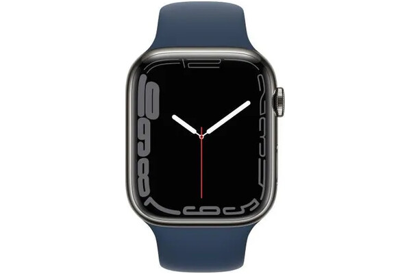 Smartwatch Apple Watch Series 7 1.60" niebiesko-grafitowy