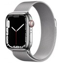 Smartwatch Apple Watch Series 7 1.90" srebrny