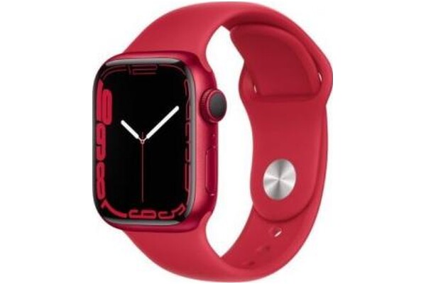 Smartwatch Apple Watch Series 7 1.90" czerwony