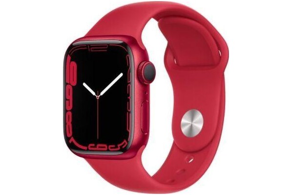Smartwatch Apple Watch Series 7 1.90" czerwony