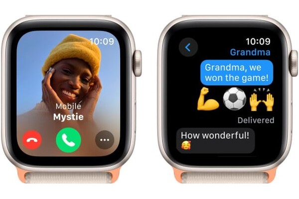 Smartwatch Apple Watch SE księżycowa poświata