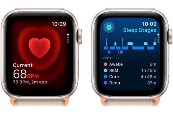 Smartwatch Apple Watch SE księżycowa poświata
