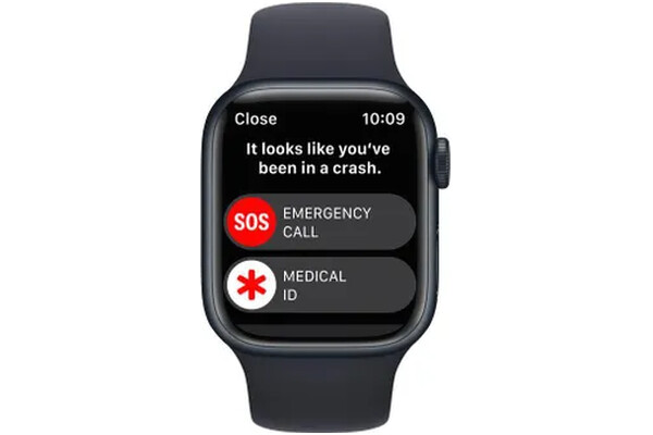 Smartwatch Apple Watch Series 8 1.60" czarny