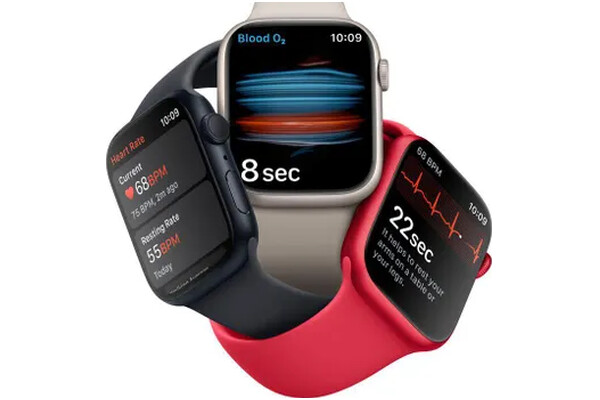 Smartwatch Apple Watch Series 8 1.60" czarny