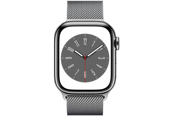 Smartwatch Apple Watch Series 8 1.60" srebrny
