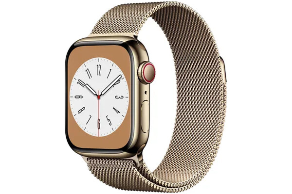Smartwatch Apple Watch Series 8 1.60" złoty