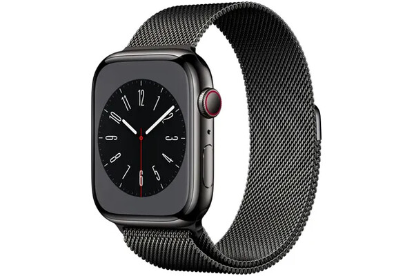Smartwatch Apple Watch Series 8 1.60" grafitowy