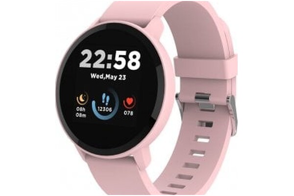 Smartwatch Canyon CNSSW63PP Lollypop 1.30" różowy