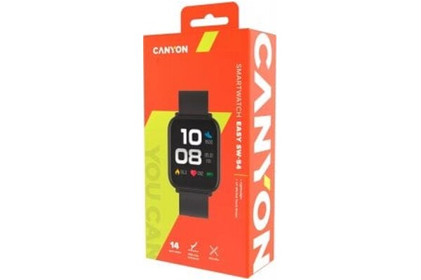 Smartwatch Canyon CNSSW54BB 1.70" czarny