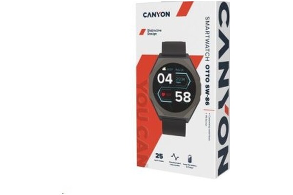 Smartwatch Canyon SW86 1.30" czarny